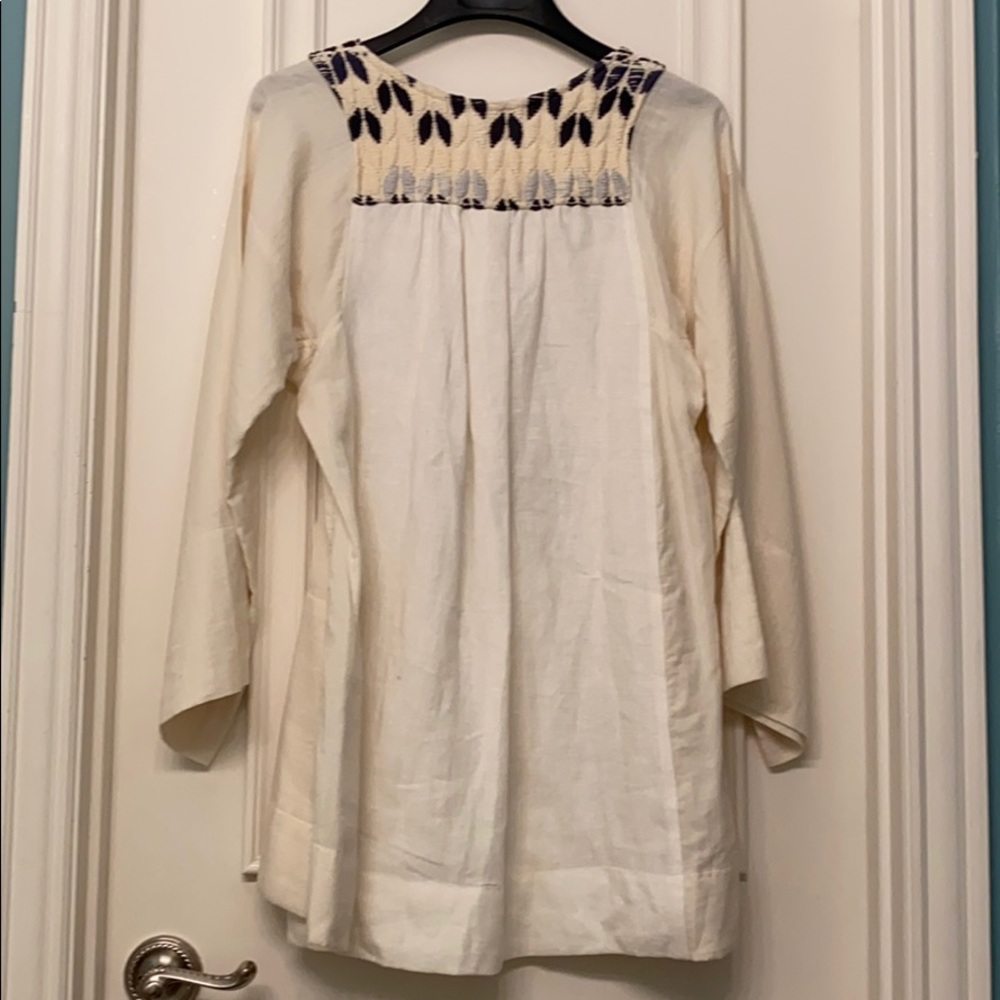 Roman Dress Ivory Cotton